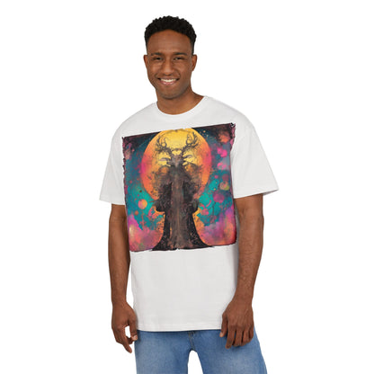 Mystical Tree Unisex Heavy Oversize Tee | Bohemian Style Shirt, Artistic Graphic Tee, Unique Gift for Nature Lovers, Festival Wear, [...]