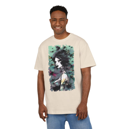 Artistic Oversize Tee - Unique Graphic Shirt for Creative Souls, Comfortable Fashion for Art Lovers, Unisex Casual Wear