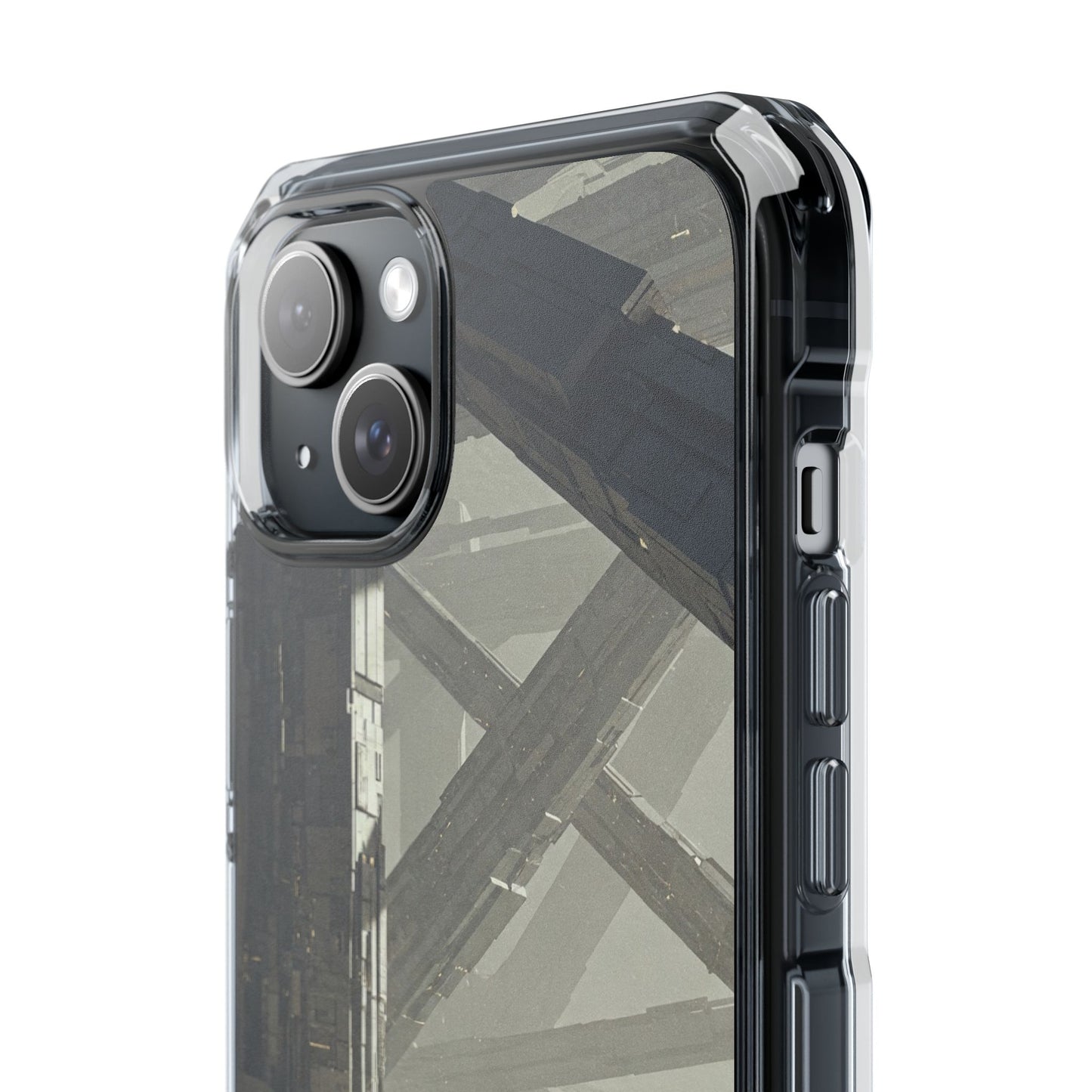 Magnetic Clear Impact Cases - Aesthetic Phone Protection, Unique Gift for Tech Lovers, Sleek Design for Minimalists