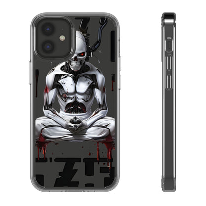 Clear Phone Cases with Cyber Design