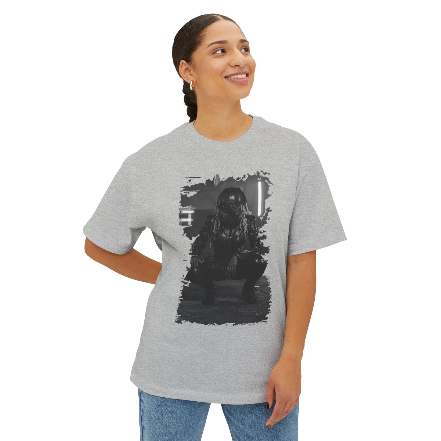 Chill Vibes Unisex Oversized Tee, Streetwear Shirt, Graphic Tee, Casual Outfit, Gift for Him/Her, Summer Fashion