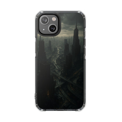 Magnetic Clear Impact Cases for a Stylish and Protective Phone Add a Futuristic Touch, Gift for Tech Lovers, Birthday or Holiday Present