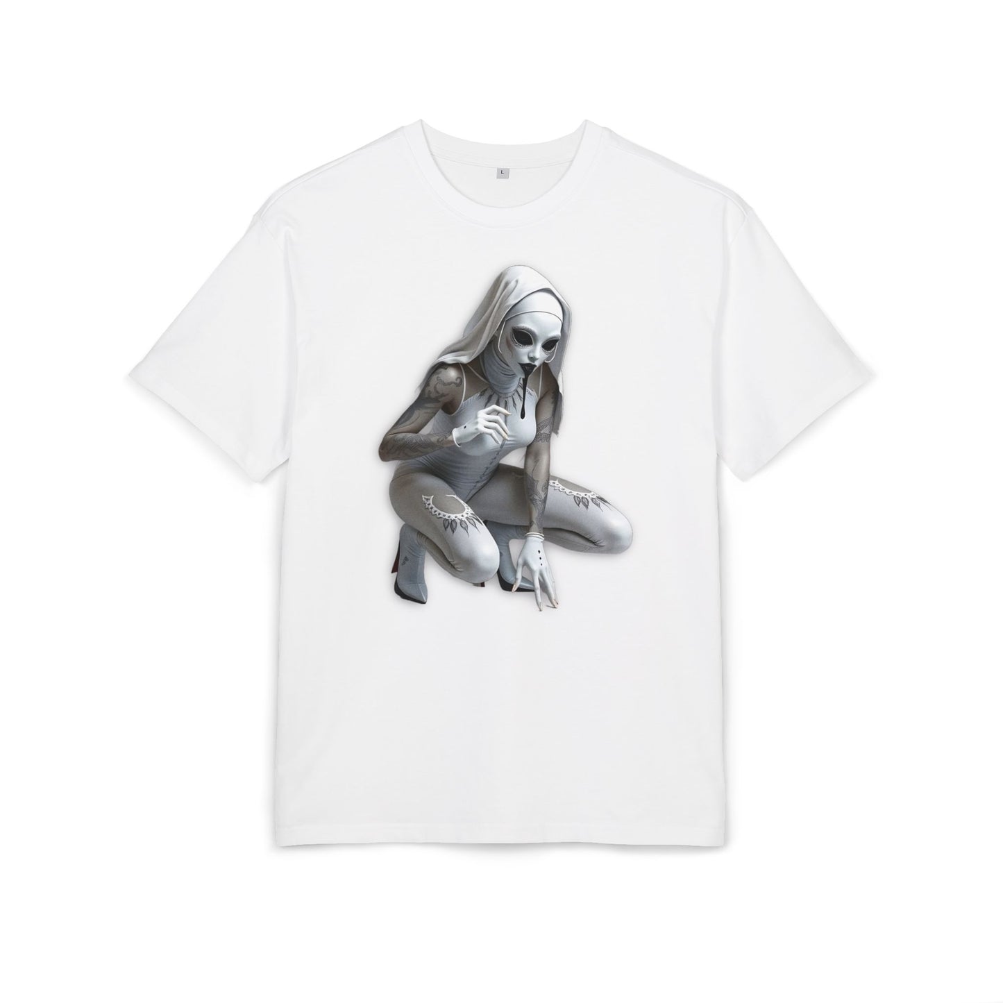 Horror Unisex Heavy Oversize Tee - Casual Streetwear