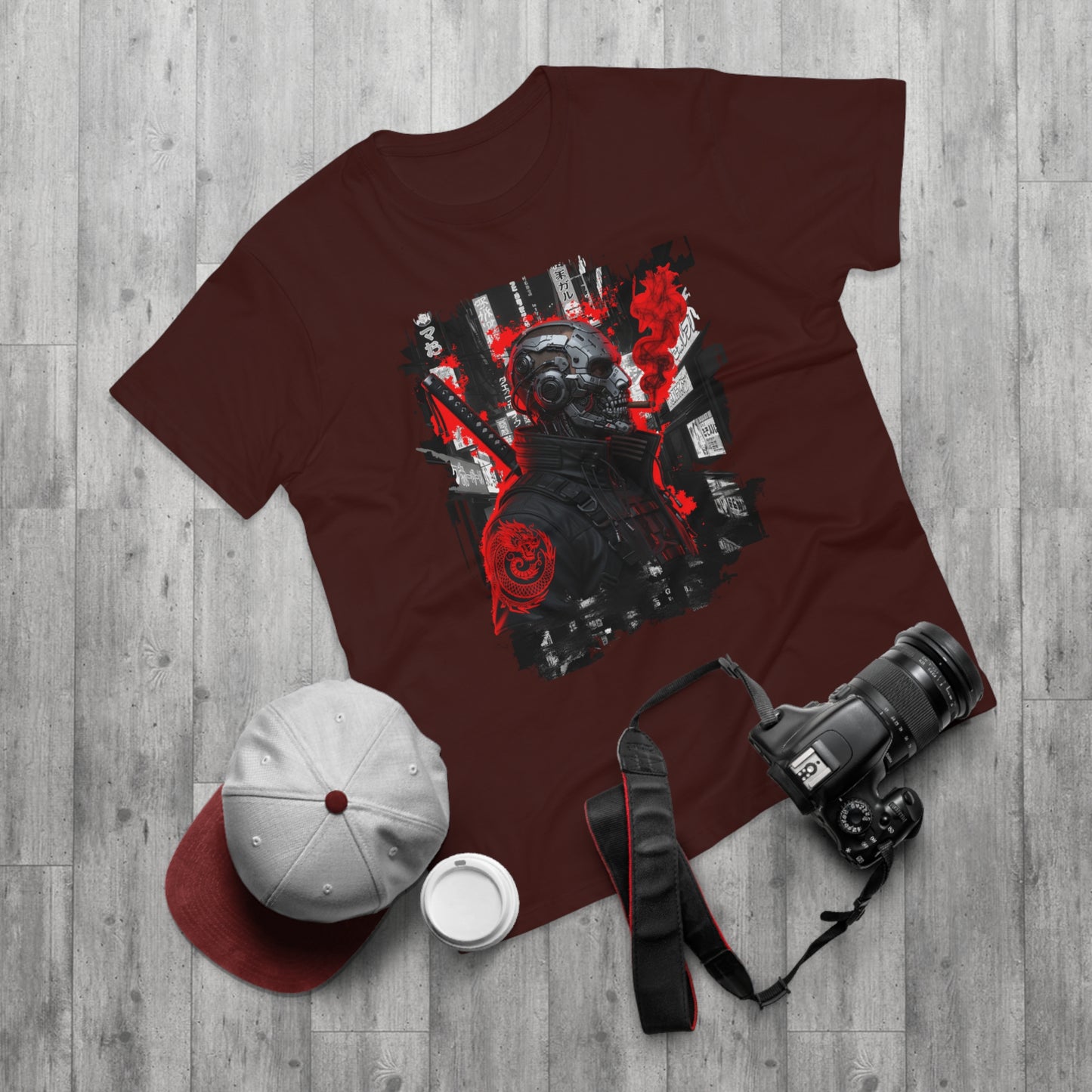 Unisex Graphic Tee - Urban Skull Design, Streetwear Shirt, Cool T-Shirt, Casual Fashion, Edgy Gift for Him, Festival Wear