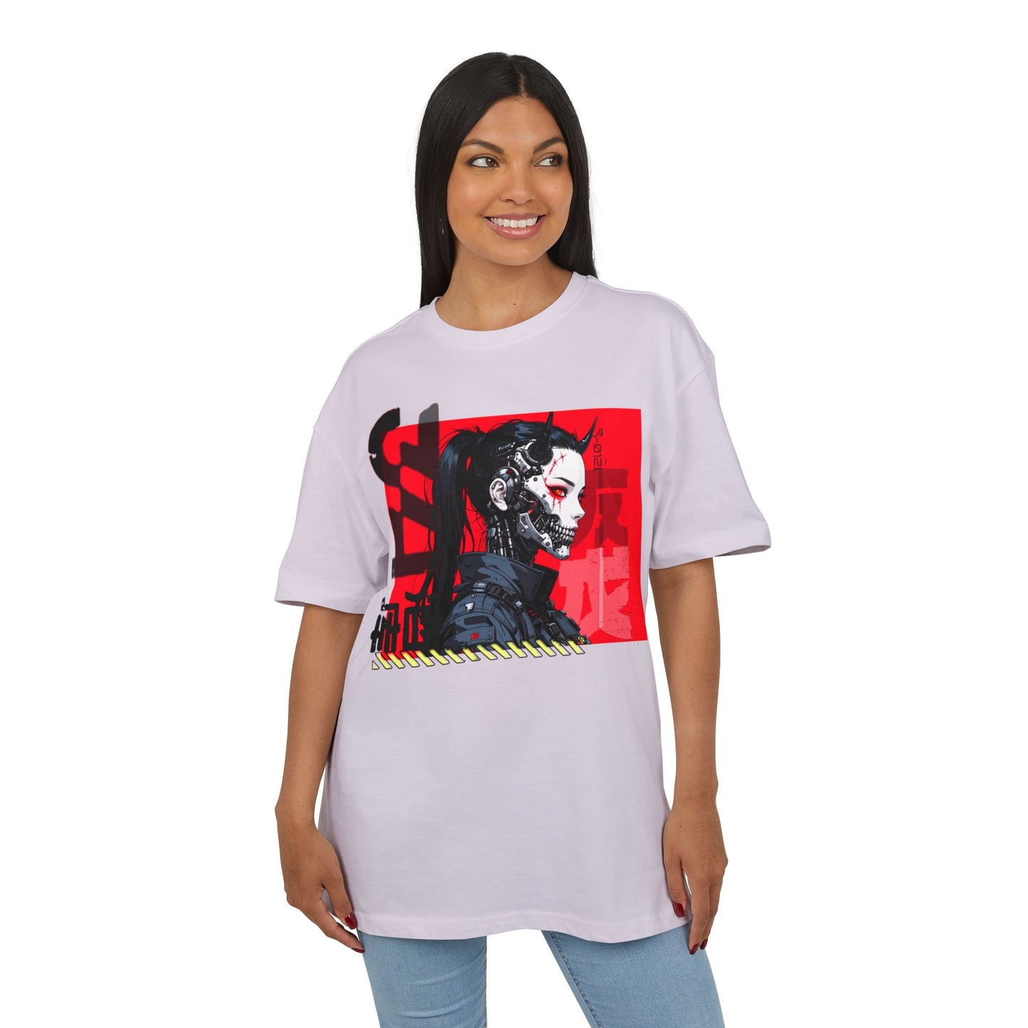 Cyber Edgy Oversize T-Shirt