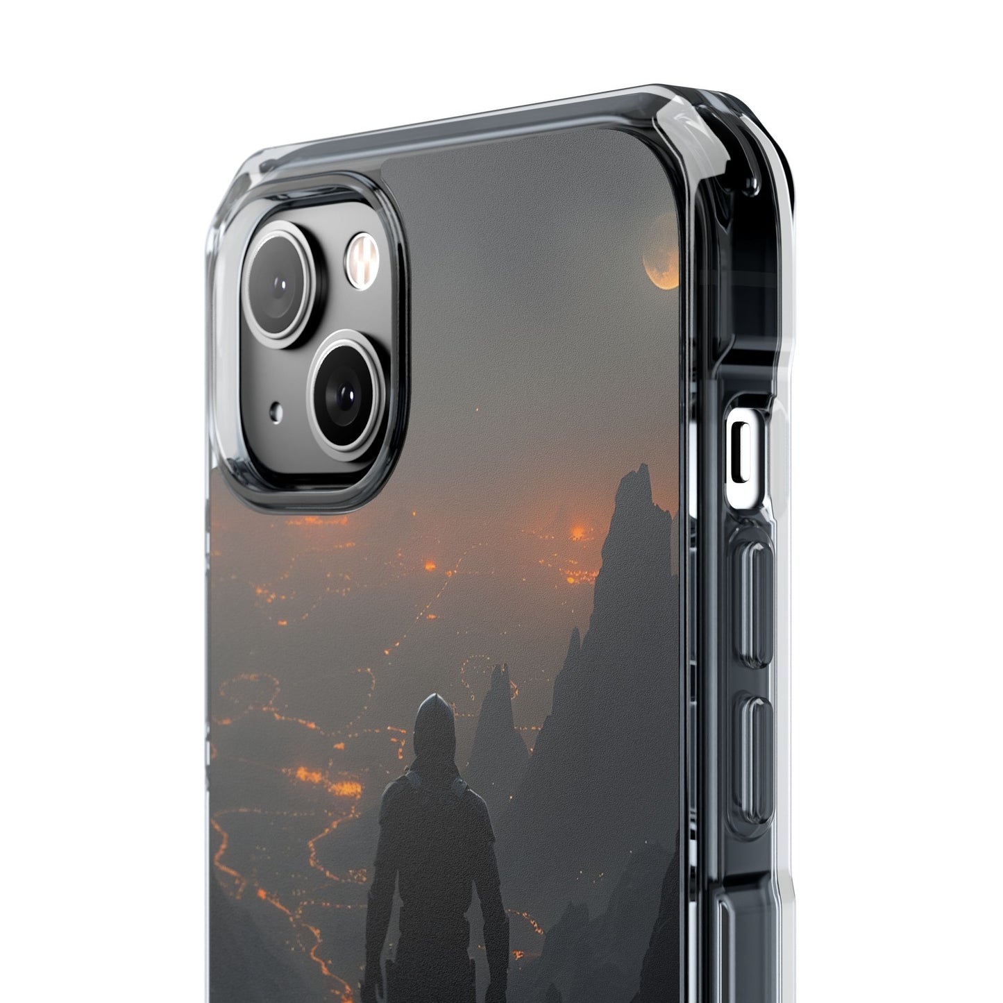 Magnetic Clear Impact Phone Cases, Adventure Phone Cover, Gamer Gift, Customizable Phone Shell, Trendy Tech Accessory