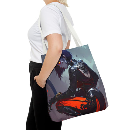 Edgy Graphic Tote Bag, Stylish Tote for Everyday Use, Unique Shopper Bag, Gift for Anime Lovers, Art-Inspired Eco-Friendly Tote