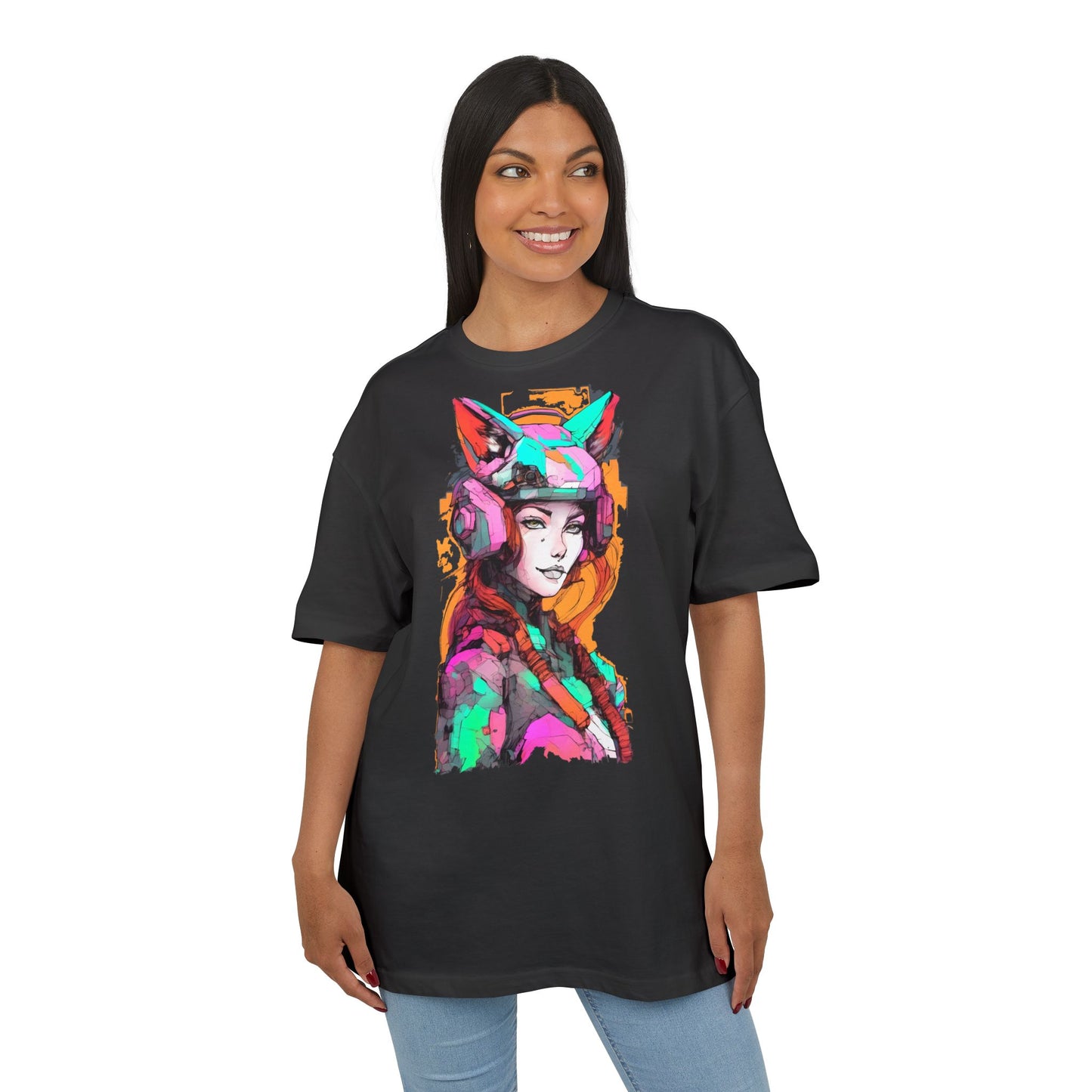 Colorful Artistic Oversized Tee,  Graphic T-Shirt, Unisex Casual Wear, Bohemian Style, Gift for Art Lovers, Statement Fashion