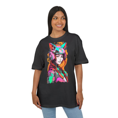 Colorful Artistic Oversized Tee,  Graphic T-Shirt, Unisex Casual Wear, Bohemian Style, Gift for Art Lovers, Statement Fashion