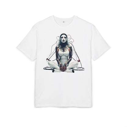 Artistic Unisex Oversize Tee - Unique Graphic Design for Creative Spirits