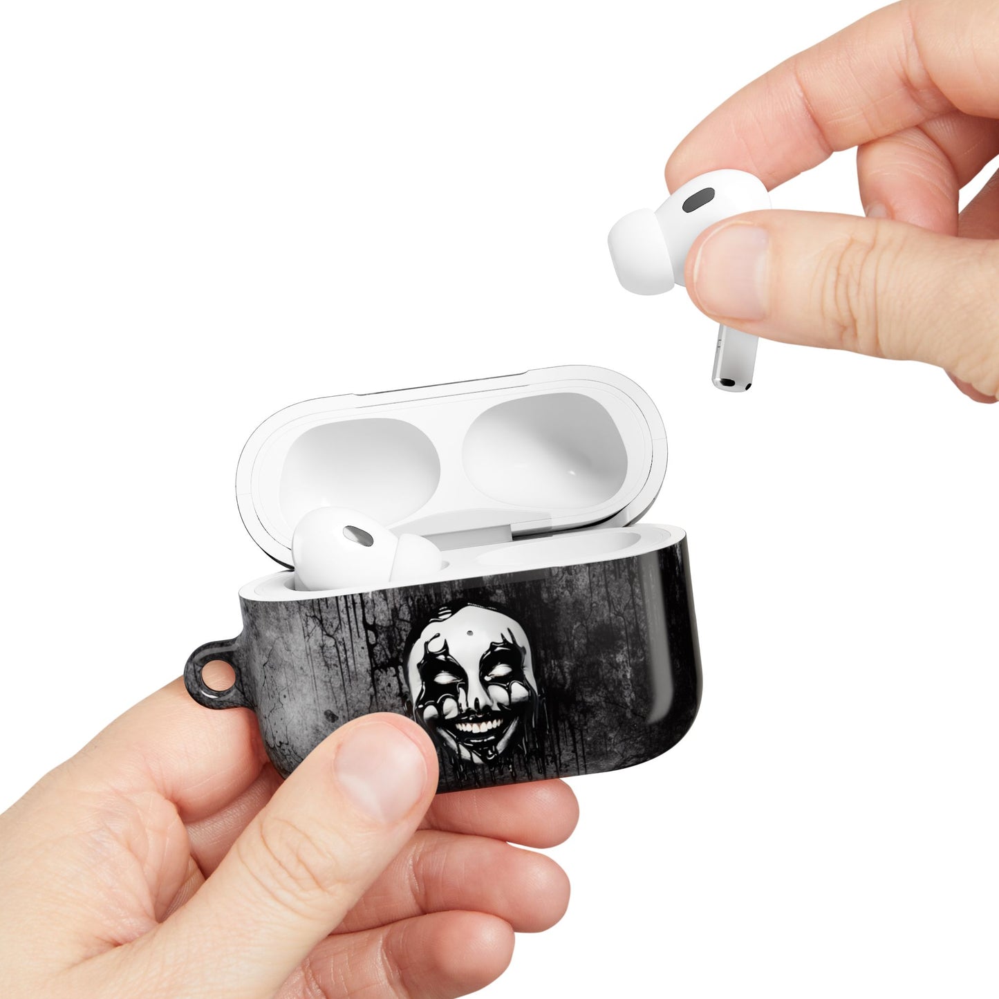 Gothic AirPod Cases, Dark Art Accessory, Unique Phone Case, Halloween Gift, Trendy Tech Holder, Stylish AirPods Cover