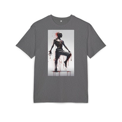 Bold Artistic Unisex Tee, Casual Street Style Shirt, Comfortable Graphic Top, Gift for Art Lovers, Unique Fashion Statement