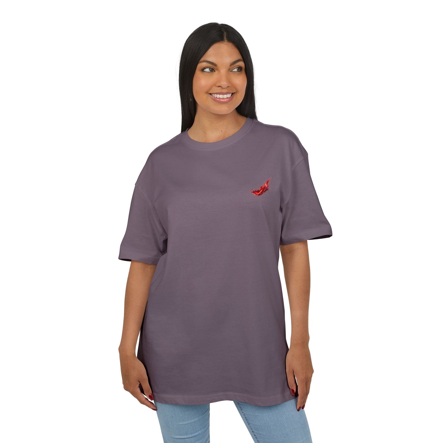 D'Stopian Oversized Unisex Tee - Edgy Graphic Art Tee for Urban Creatives