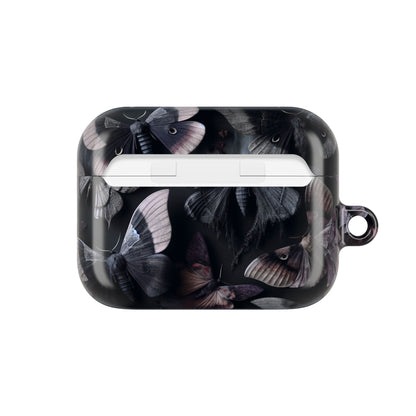 Dark Moths Gothic AirPod Cases, Stylish Protection, Gift for Music Lovers, Trendy Accessories, Unique Designs for Any Occasion