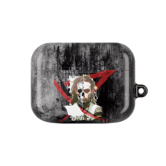 Gothic AirPod Case - Edgy Accessories for Music Lovers, Unique Gift for Teens, Stylish Tech Protection, Punk Aesthetic, Dark Art Case