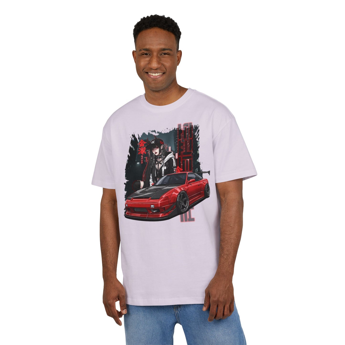Urban Car Enthusiast Tee | Retro Car Graphic T-Shirt, Streetwear, Gift for Car Lovers, Casual Style, Oversized Fit