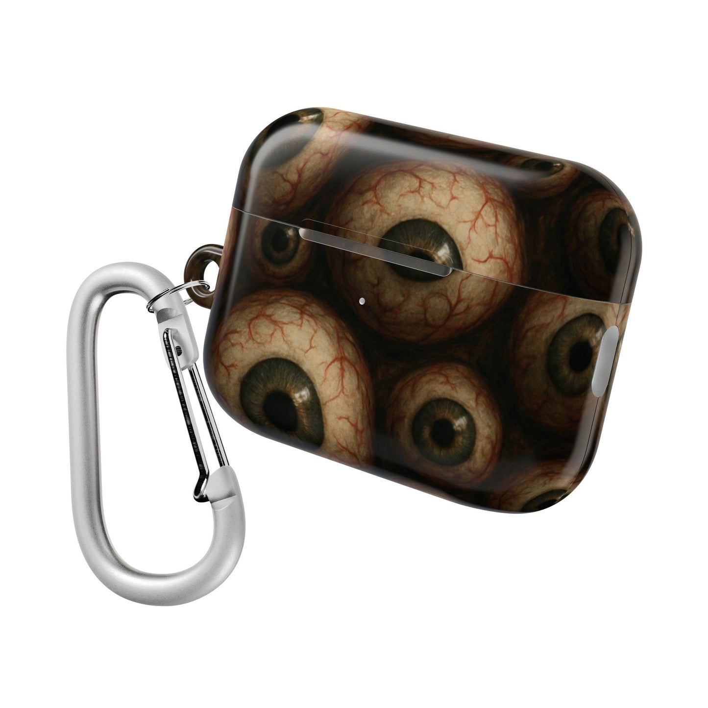 Unique Eyeball AirPod Case, Quirky Phone Accessory, Halloween Gift, Weird Aesthetic Decor, Eye Pattern Tech Case