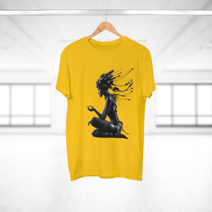 Futuristic Cyberpunk Unisex T-Shirt - Unique Graphic Tee