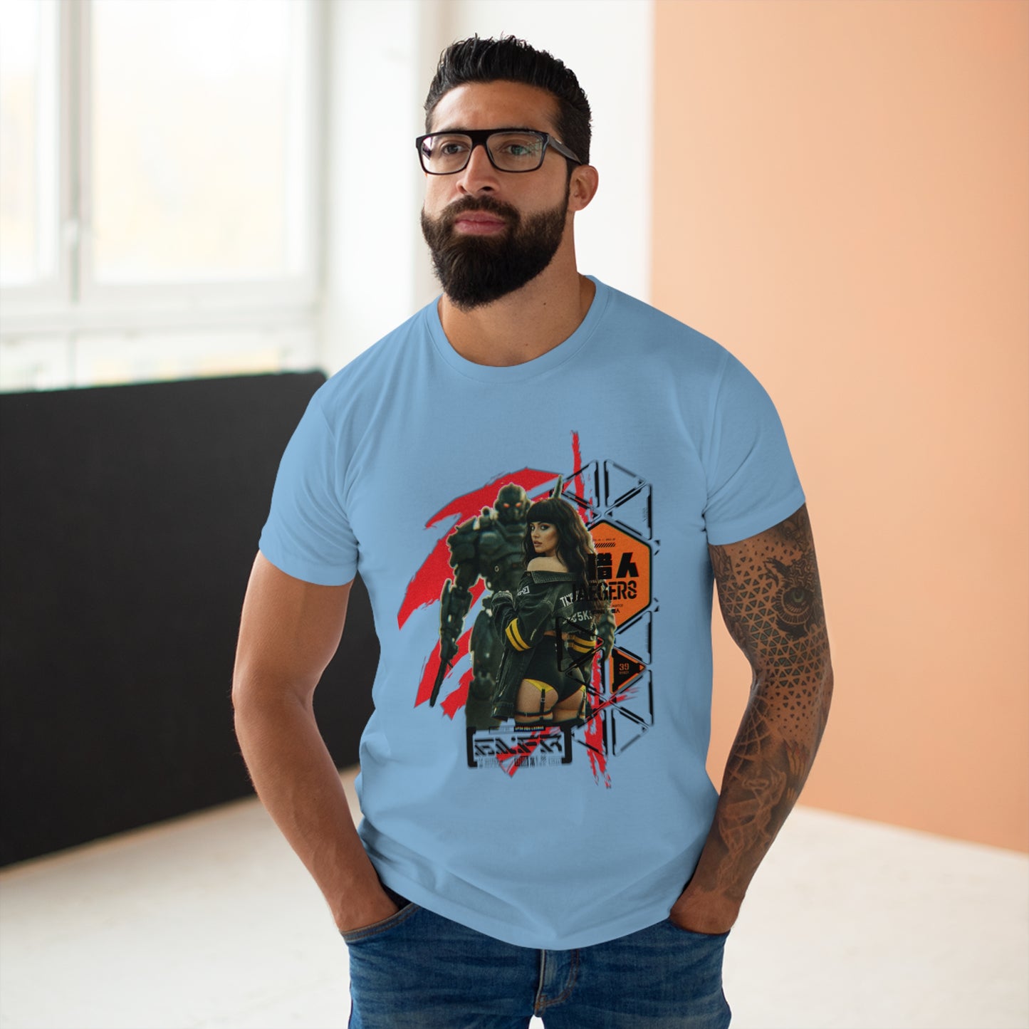 Retro Robot Graphic T-Shirt | Casual Wear, Anime Fans, Geek Culture, Gift for Her, Gaming Apparel