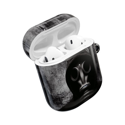 Gritty AirPod Cases - Urban Style, Tech Accessories, Music Lover Gift, Black & Gray Aesthetic, Unique Earbud Cases, Trendy Tech Gear