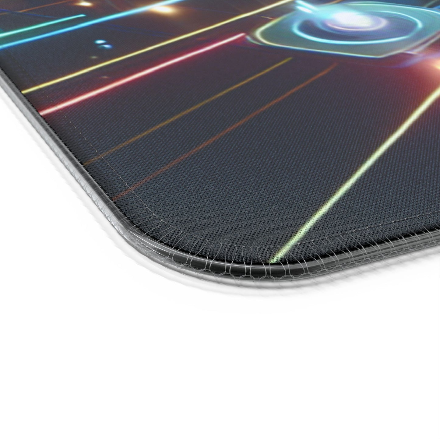 Illuminated Wireless Charging Gaming Mouse Pad, LED Pad for Gamers, Desk Accessories, Gift for Tech Lovers, Gaming Setup Decor