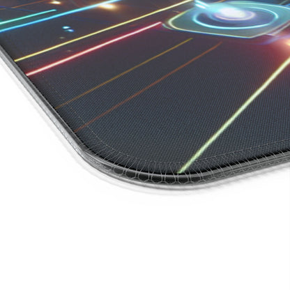 Illuminated Wireless Charging Gaming Mouse Pad, LED Pad for Gamers, Desk Accessories, Gift for Tech Lovers, Gaming Setup Decor