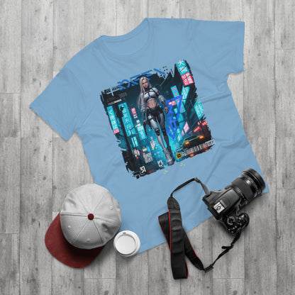 Urban Cyberpunk Unisex T-Shirt, Graphic Tee, Streetwear, Casual Outfit, Festival Wear, Gift for Tech Lovers