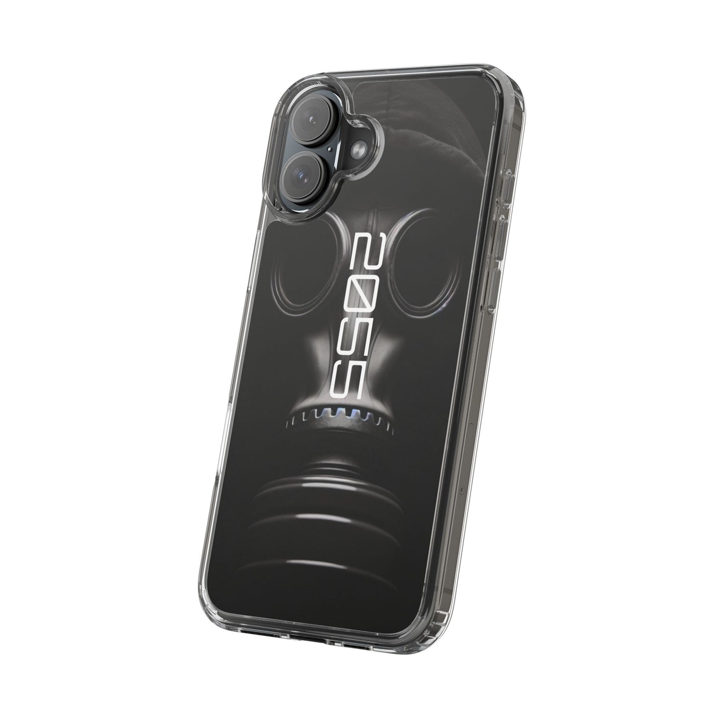 Phone Case Dystopian Gas Mask Design