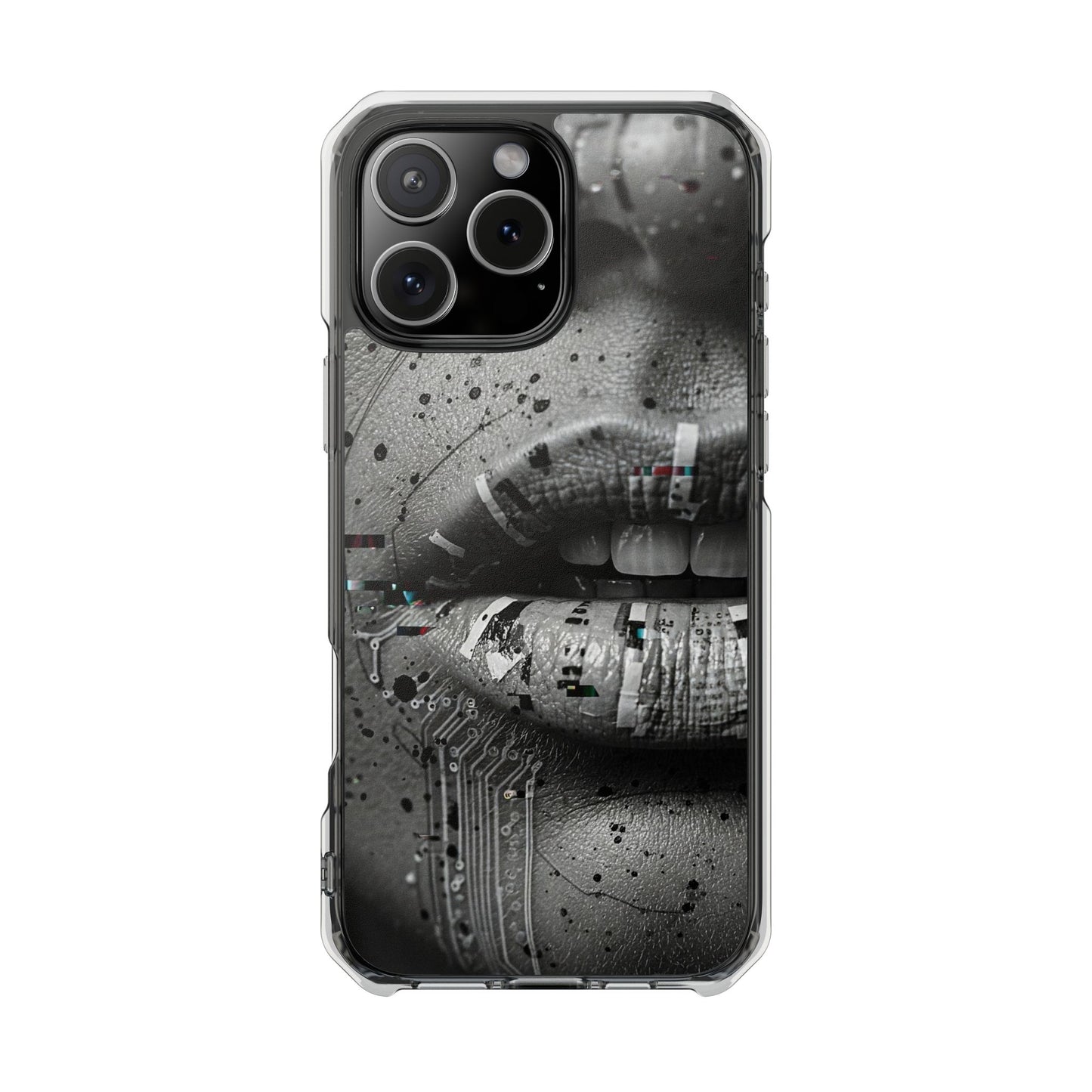 Magnetic Clear Impact Phone Case for Stylish Protection, Urban Aesthetic, Trendy Gift, Phone Accessories, Personalized Present