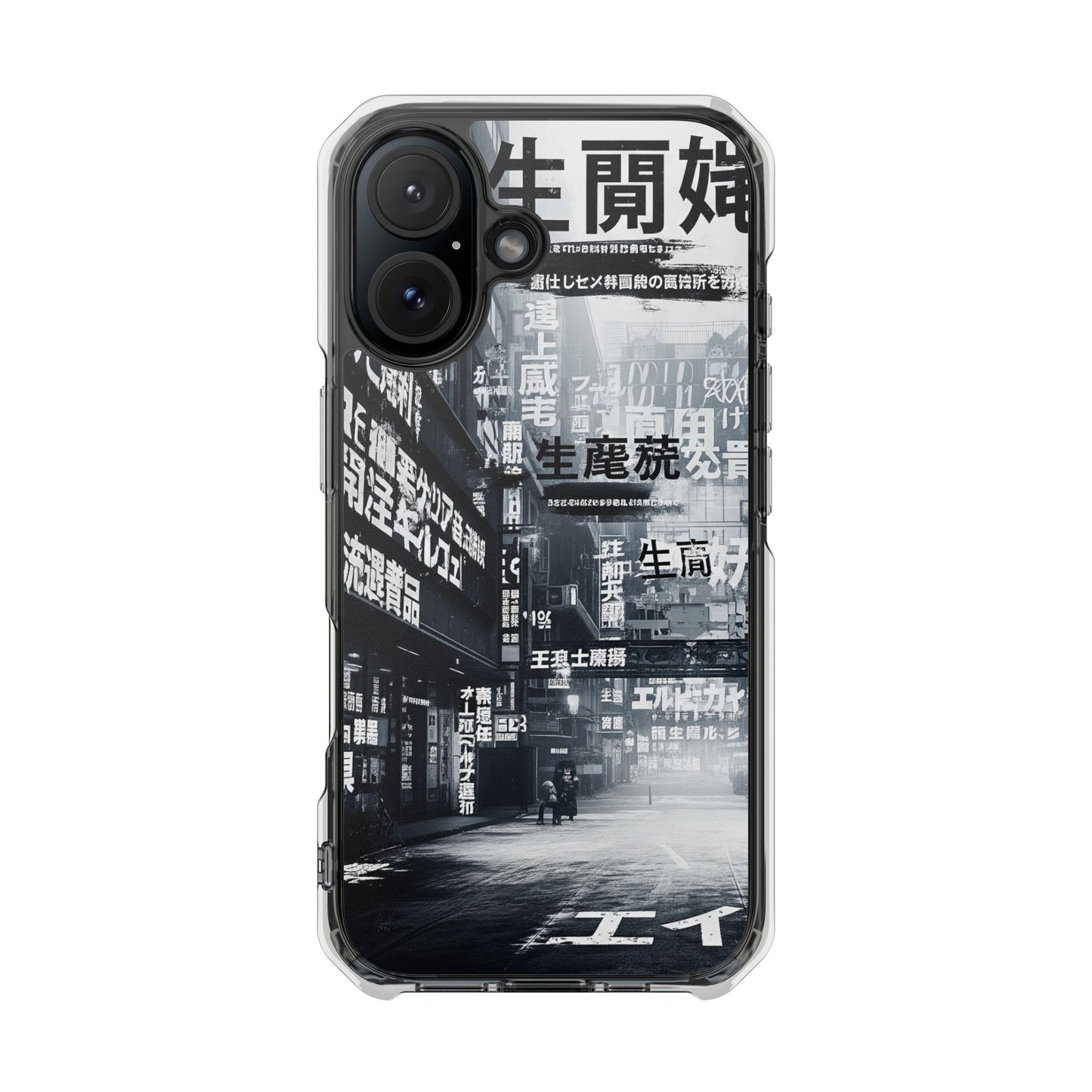 Stylish Magnetic Clear Impact Cases, Phone Protection, Urban Aesthetic, Gift for Tech Lovers, Summer Vibes, Trendy Accessories