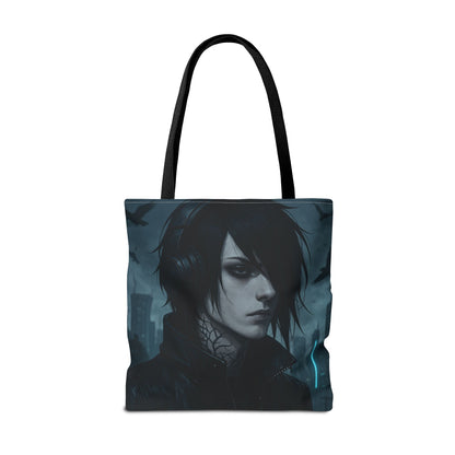 Gothic Art Tote Bag - Stylish Reusable Shopping Bag, Perfect for Music Concerts, Festivals, Gifts, Eco-Friendly Storage