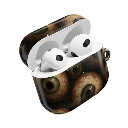 Unique Eyeball AirPod Case, Quirky Phone Accessory, Halloween Gift, Weird Aesthetic Decor, Eye Pattern Tech Case