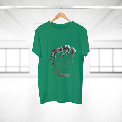 Futuristic Graphic Tee, Cool Unisex T-Shirt for Tech Enthusiasts, Gift for Birthdays, Casual Wear, Unique Art Shirt