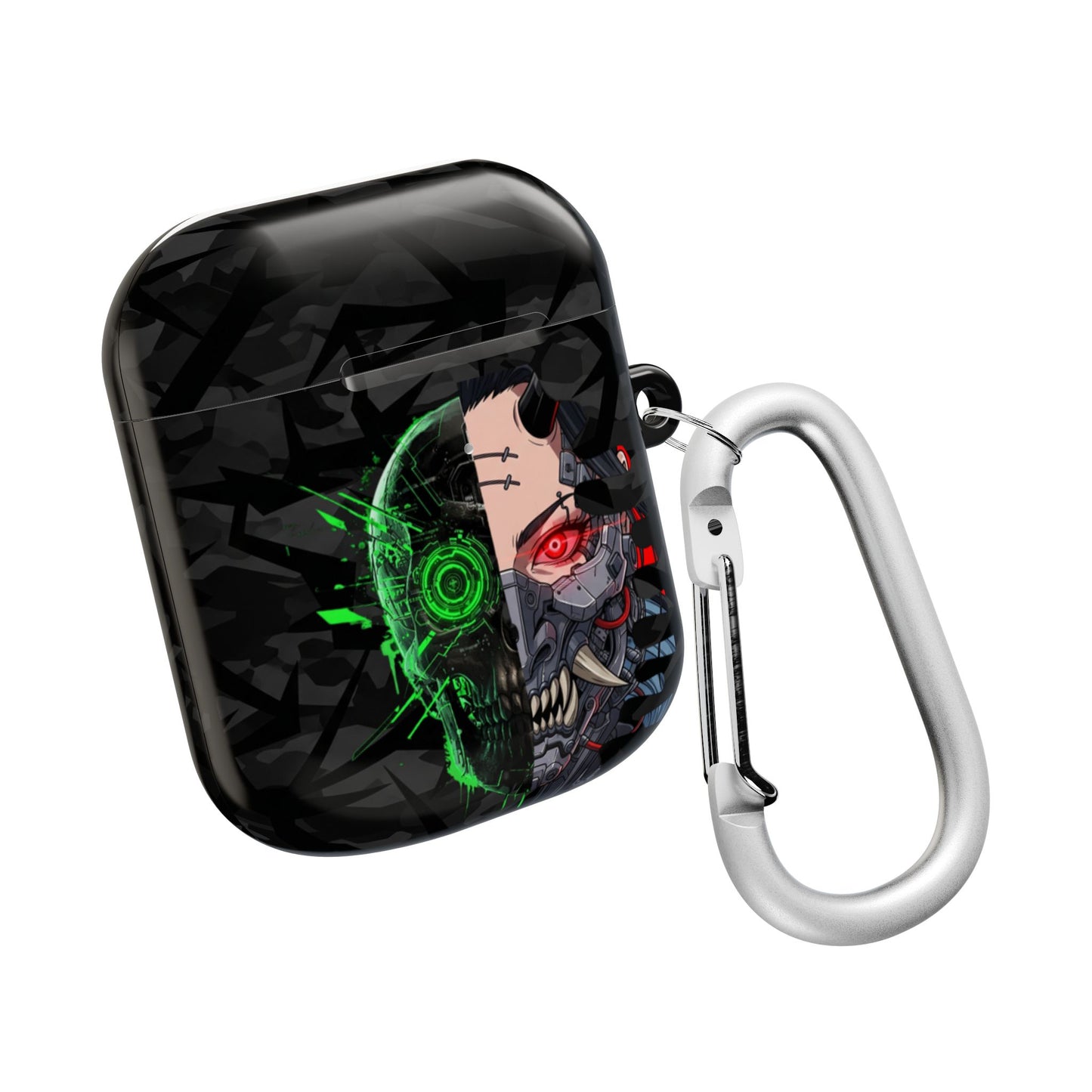 Edgy AirPod Case for Stylish Protection, Gift for Tech Lovers, Accessories for Gamers, Modern Decor, Trendy Tech Gifts