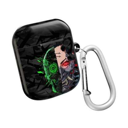 Edgy AirPod Case for Stylish Protection, Gift for Tech Lovers, Accessories for Gamers, Modern Decor, Trendy Tech Gifts
