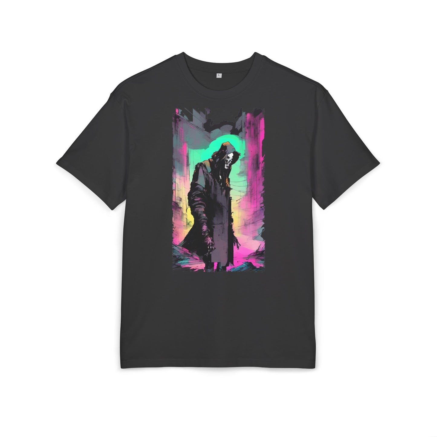 Vibrant Oversize Graphic Tee, Unisex Heavy Tee, Streetwear, Casual Wear, Unique Art Shirt, Gift for Him/Her/Friends