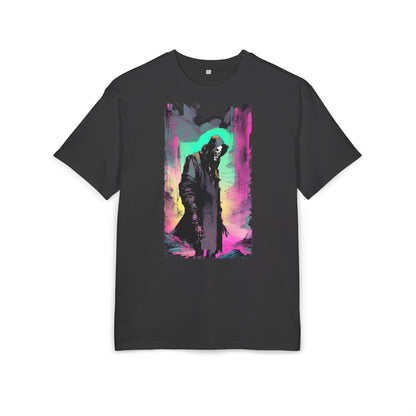Vibrant Oversize Graphic Tee, Unisex Heavy Tee, Streetwear, Casual Wear, Unique Art Shirt, Gift for Him/Her/Friends