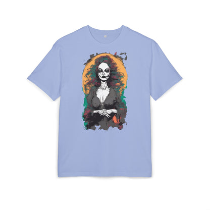Gothic Art Oversized Tee - Perfect for Halloween Celebrations, Casual Outfits, Gift for Art Lovers, Unique Graphic Tee, Spooky Style