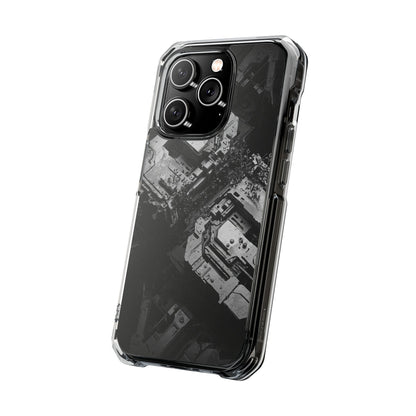 Stylish Magnetic Clear Impact Cases for iPhone, Heavy-Duty Protection, Customized Cases, Tech Lover Gift, Trendy Phone Accessories