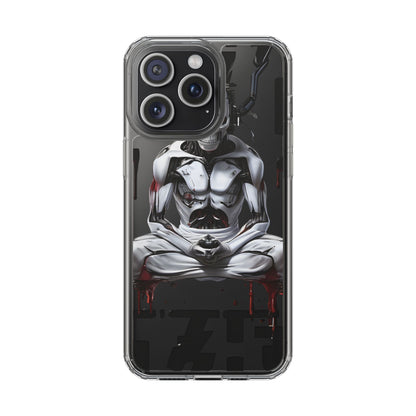 Clear Phone Cases with Cyber Design