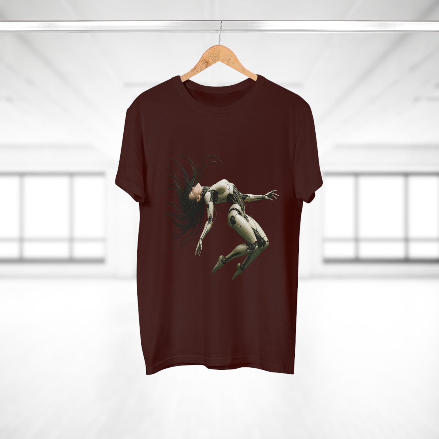Futuristic Robot Graphic Tee for Men & Women, Tech Lover Gift, Unisex T-Shirt, Casual Wear, Unique Gift, Trendy Fashion