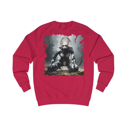 Futuristic Horror Unisex Sweatshirt, Graphic Sweatshirt, Geek Gift, Cosplay Apparel, Casual Wear, Halloween Merch