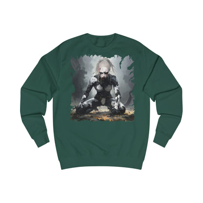 Futuristic Horror Unisex Sweatshirt, Graphic Sweatshirt, Geek Gift, Cosplay Apparel, Casual Wear, Halloween Merch
