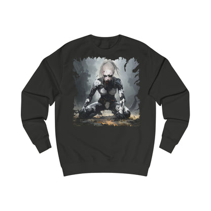 Futuristic Horror Unisex Sweatshirt, Graphic Sweatshirt, Geek Gift, Cosplay Apparel, Casual Wear, Halloween Merch