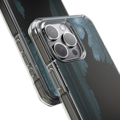 Magnetic Phone Cases, Dark Fantasy Case, Spooky Halloween Accessory, Gift for Gamers, Customizable Clear Impact Cover