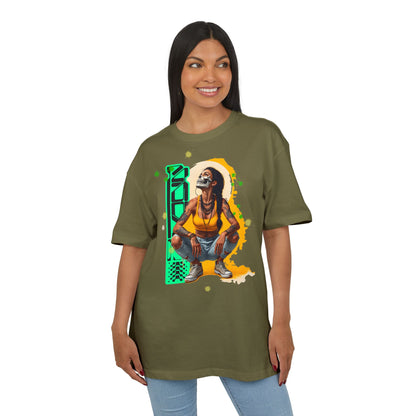 Vibrant Artistic Oversize Tee, Unisex Graphic Tee, Streetwear Fashion, Cool Casual Wear, Unique Art Inspired Shirt