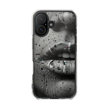 Magnetic Clear Impact Phone Case for Stylish Protection, Urban Aesthetic, Trendy Gift, Phone Accessories, Personalized Present