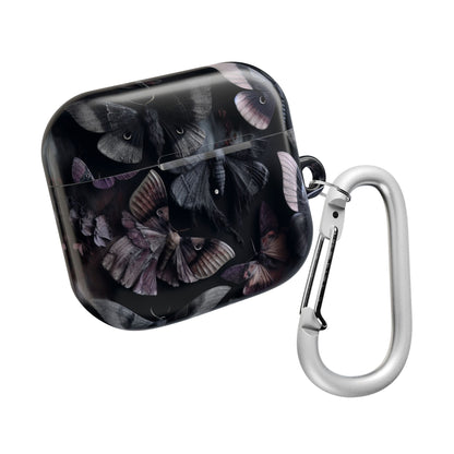 Dark Moths Gothic AirPod Cases, Stylish Protection, Gift for Music Lovers, Trendy Accessories, Unique Designs for Any Occasion
