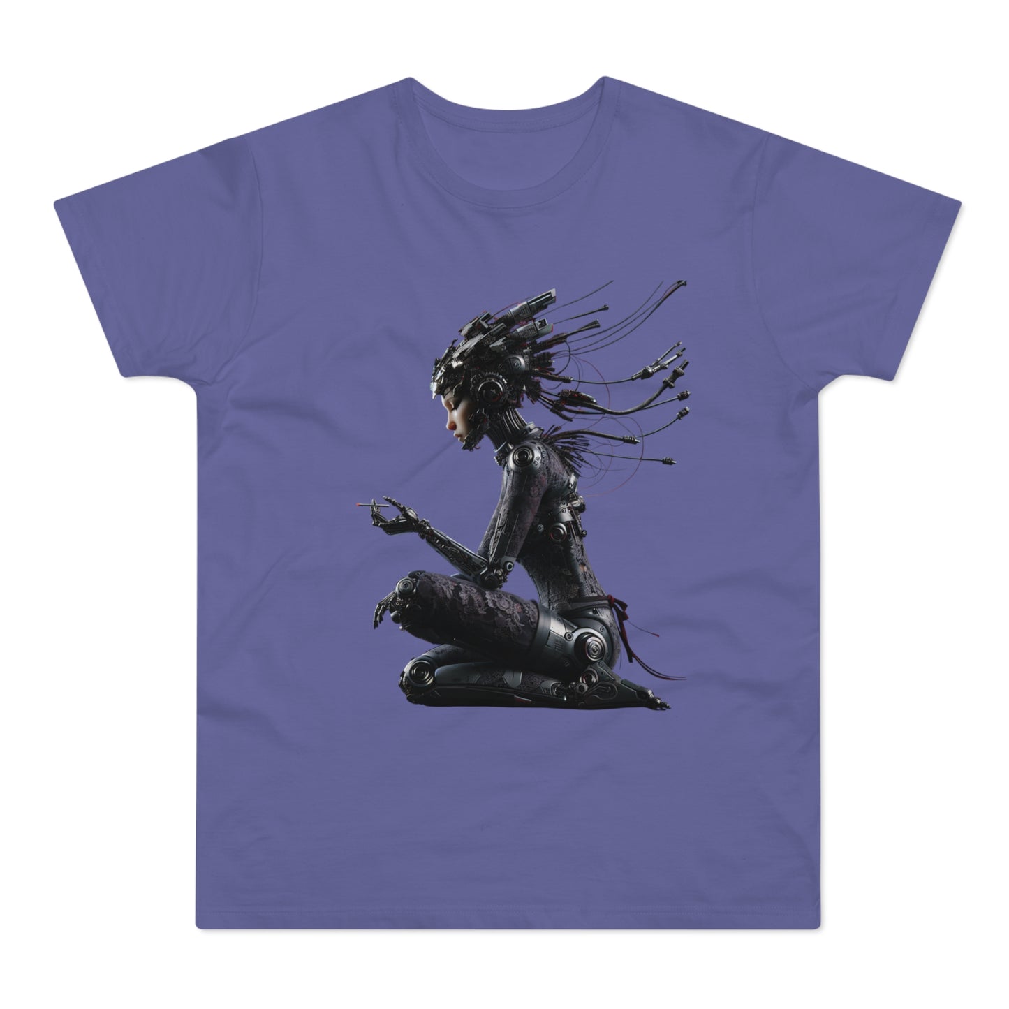 Futuristic Cyberpunk Unisex T-Shirt - Unique Graphic Tee