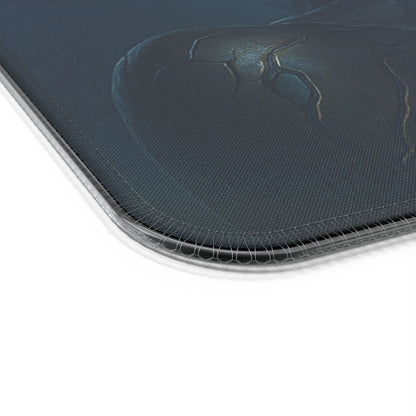 LED Gaming Mouse Pad with Wireless Charging - Game Over Design, Computer Accessory, Gamer Gift, Desk Decor, LED Light Pad, Gaming Desk